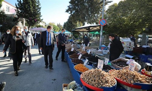KAYMAKAMIMIZ ÖNDER CAN COVİD-19 DENETİMİNE KATILDI.